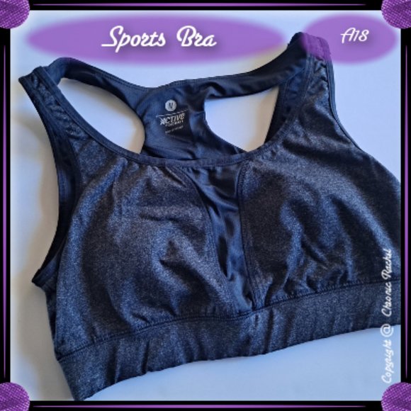 Gray Sports Bra - Picture 4 of 7
